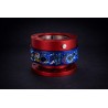 Dorifuto Blue Design Quick Release Steering Hub in Red
