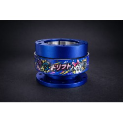 Швидкознімна рульова втулка Dorifuto Blue Design синього кольору